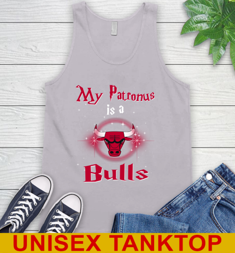 NBA Basketball Harry Potter My Patronus Is A Chicago Bulls Tank Top 3