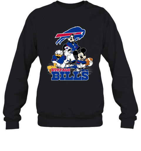 Buffalo Bills Mickey Mouse Donald Duck Goofy in baseball uniform Shirt,  hoodie, sweater and v-neck t-shirt