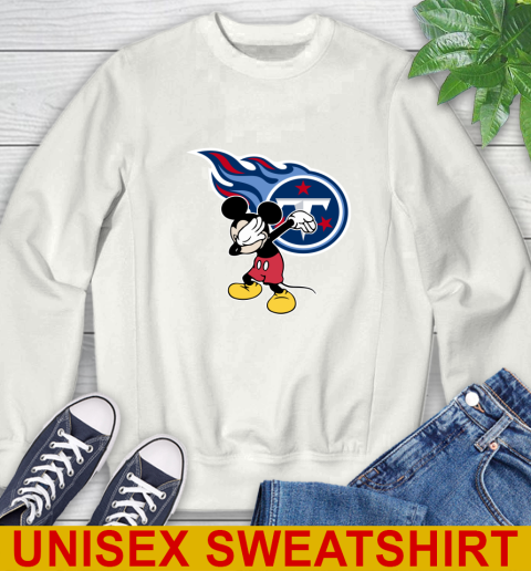 Tennessee Titans NFL Football Dabbing Mickey Disney Sports Sweatshirt