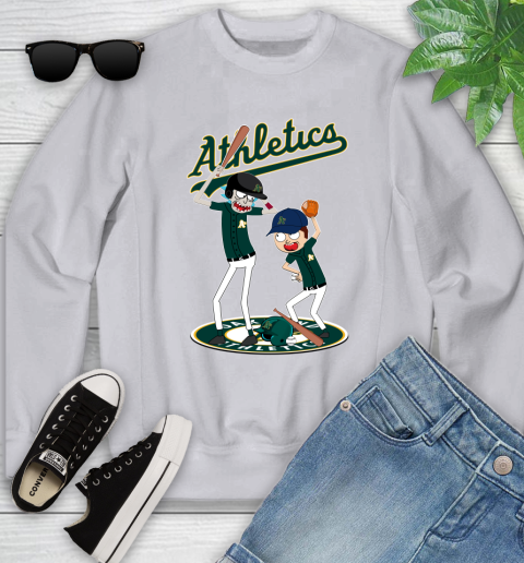 MLB Oakland Athletics Rick And Morty Baseball 118