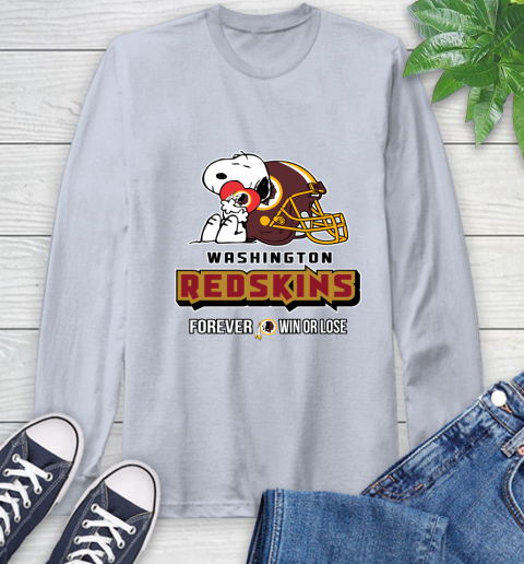 NFL The Peanuts Movie Snoopy Forever Win Or Lose Football Washington Redskins 63