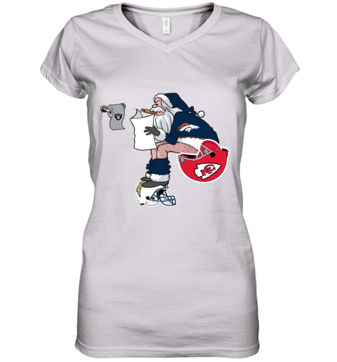 OFFICIAL NFL TEAM APPAREL DENVER BRONCOS WOMEN' NAVY T-SHIRT