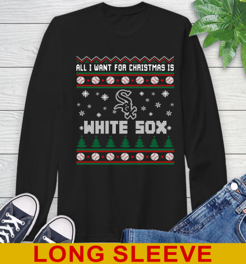 MLB All I Want For Christmas Is Chicago White Sox Baseball Sports 55