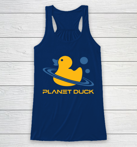 Planet Duck Quackity Racerback Tank 6