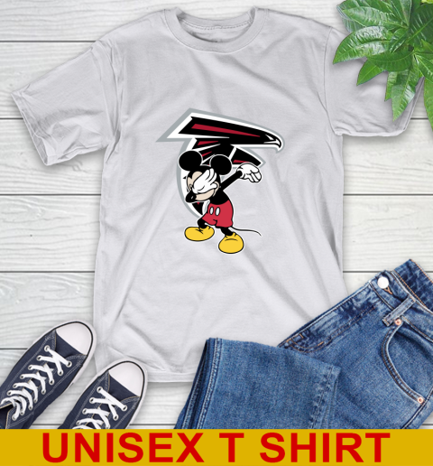 Atlanta Falcons NFL Football Dabbing Mickey Disney Sports T-Shirt 12