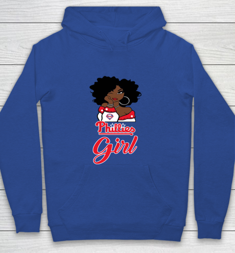 Philadelphia Philliess Girl MLB Youth Hoodie 8