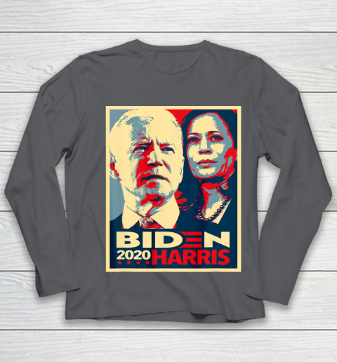 Joe Biden Kamala Harris Hope  Biden Harris 2020 Youth Long Sleeve 8