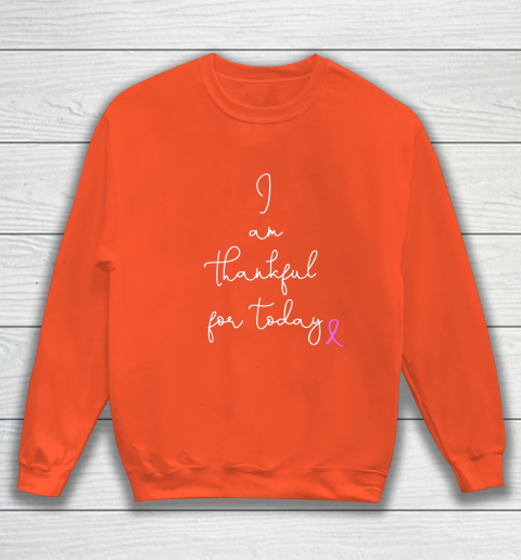 Womens Fighting Breast Cancer Product Gift Battling Through Chemo Sweatshirt 3