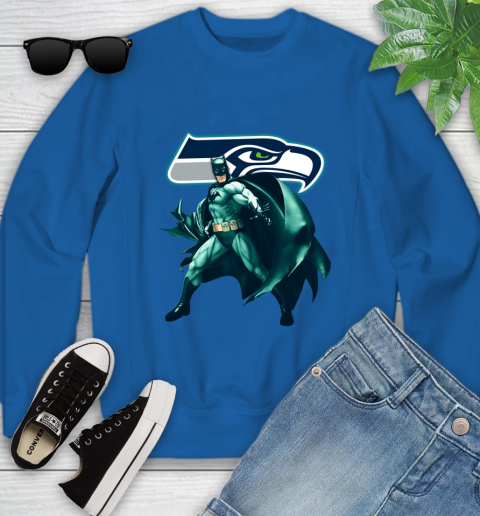 Batman seahawks sweatshirt shop