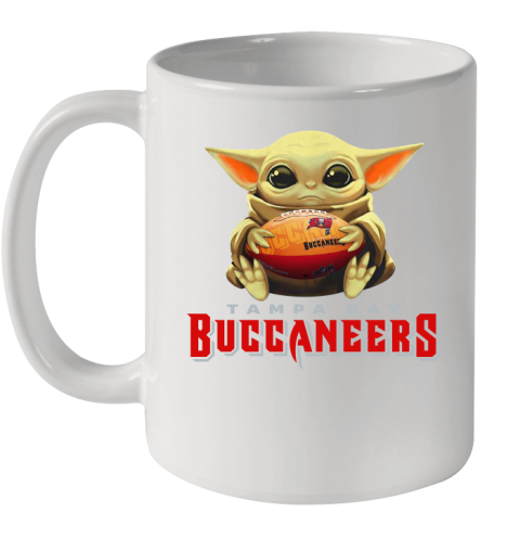 NFL Football Tampa Bay Buccaneers Baby Yoda Star Wars Shirt Ceramic Mug 11oz