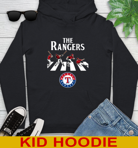 MLB Baseball Texas Rangers The Beatles Rock Band Shirt Youth Hoodie