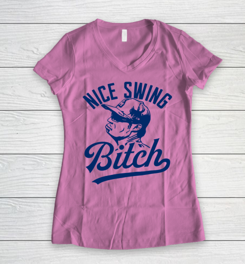 Joe kelly Shirt Nice Swing Bitch Women's V-Neck T-Shirt 8