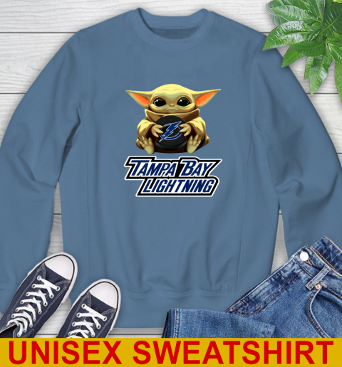 NHL Hockey Tampa Bay Lightning Star Wars Baby Yoda Shirt 32