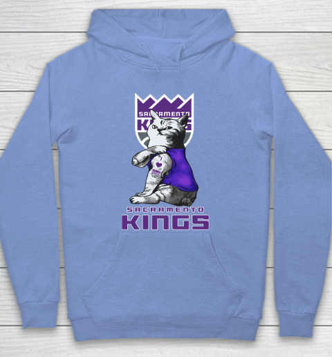 NBA Basketball My Cat Loves Sacramento Kings Hoodie 8