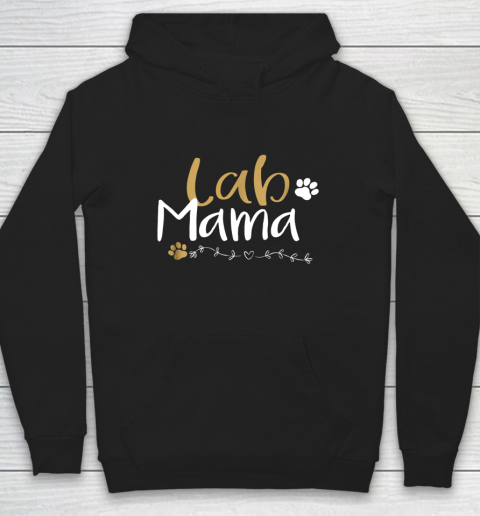 Dog Mom Shirt Lab Mom Lab Mama Labrador Retriever Shirt Cute Pet Lover Hoodie