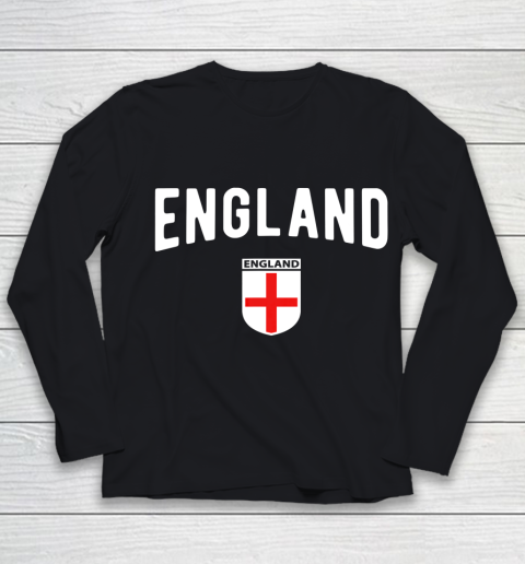 England Soccer Jersey 2021 2022 Football Team Youth Long Sleeve