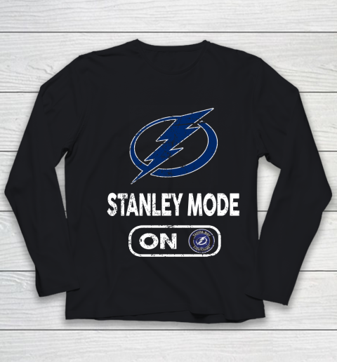 Tampa Bay Lightning Stanley Mode On Youth Long Sleeve