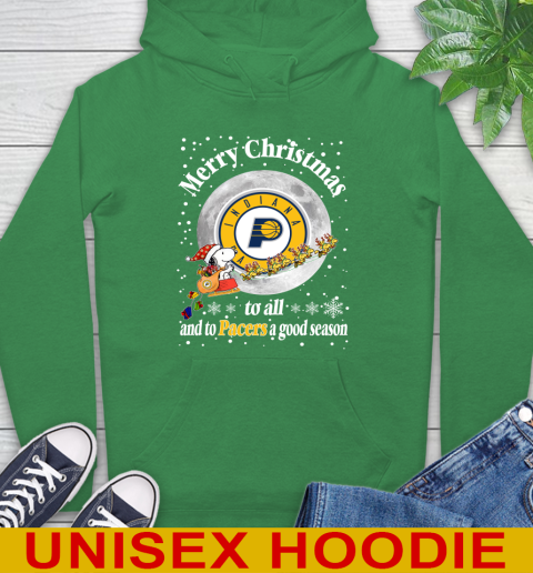 Indiana Pacers Merry Christmas To All And To Pacers A Good Season NBA Basketball Sports Hoodie 8