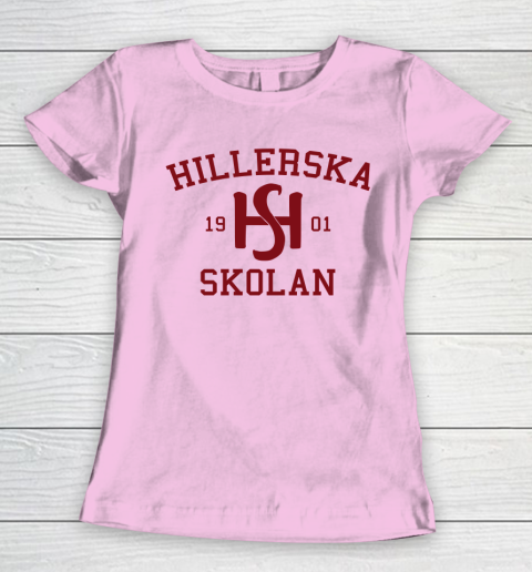 Hillerska Grey  Young Royals Hillerska School Women's T-Shirt 6