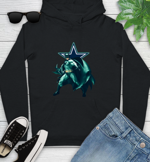 NFL Batman Football Sports Dallas Cowboys Youth Hoodie 2