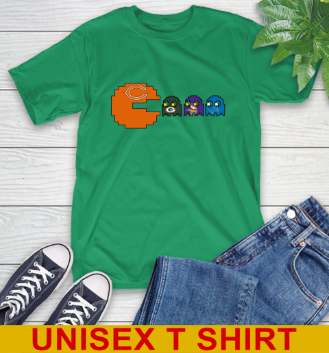 Chicago Bears NFL Football Pac Man Champion T-Shirt 7