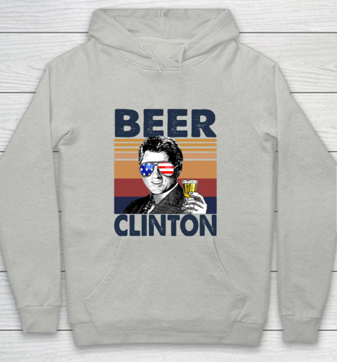 Beer Clinton Drink Independence Day The 4th Of July Shirt Youth Hoodie