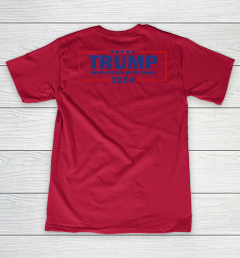 Trump Not Guilty V-Neck T-Shirt - Image 7