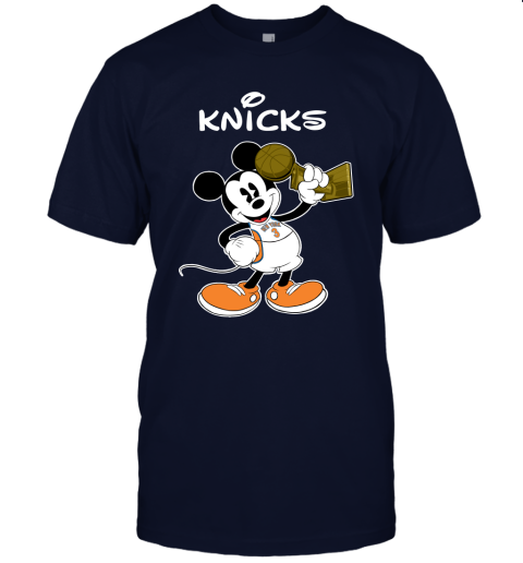 Mickey New York Knicks Unisex Jersey Tee