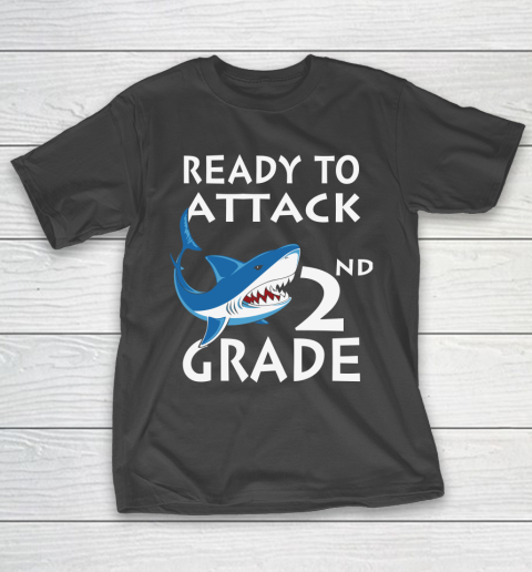 Back To School Shirt Ready to attack 2nd grade 1 T-Shirt