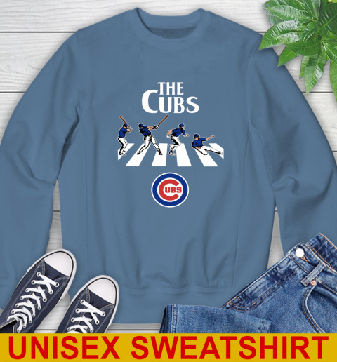 MLB Baseball Chicago Cubs The Beatles Rock Band Shirt Sweatshirt 10