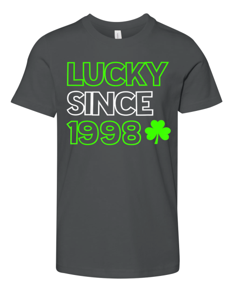 22nd Birthday St Patricks Lucky Since 1998 22 Years Old Premium Youth T-shirt