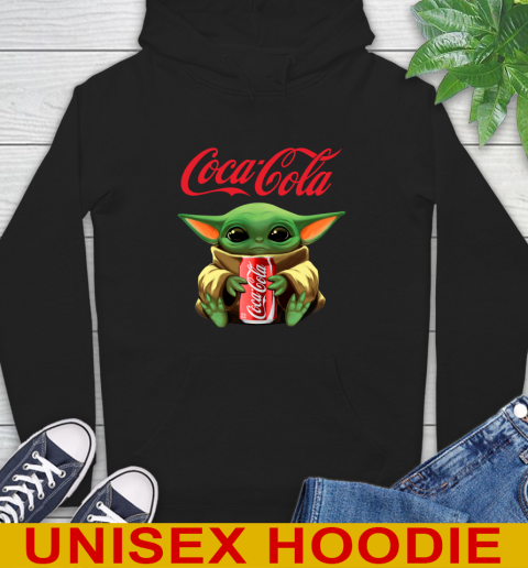 Star Wars Baby Yoda Hugs Coca Cola Soft Drink Shirt 14