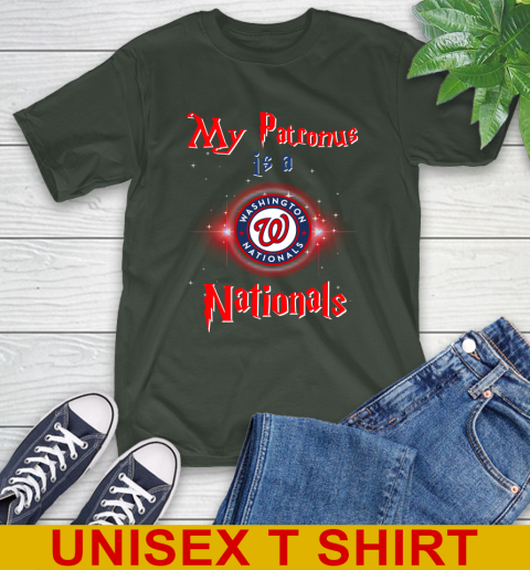 MLB Baseball Harry Potter My Patronus Is A Washington Nationals T-Shirt 6