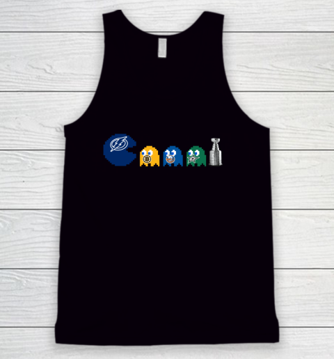 Tampa Bay Lightning x Pacman Create History For Stanley Cup Tank Top