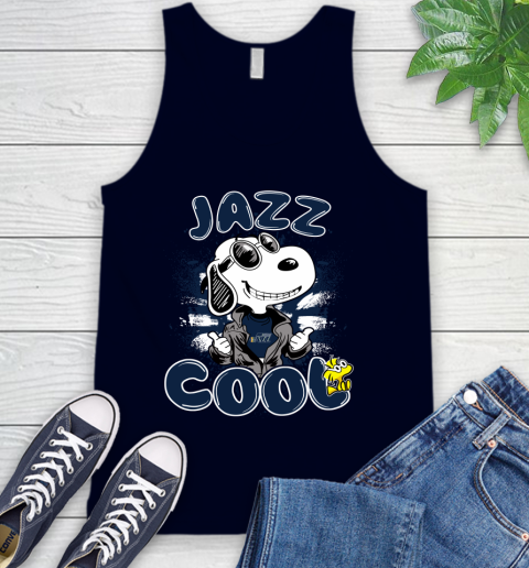 NBA Basketball Utah Jazz Cool Snoopy Shirt Tank Top 2