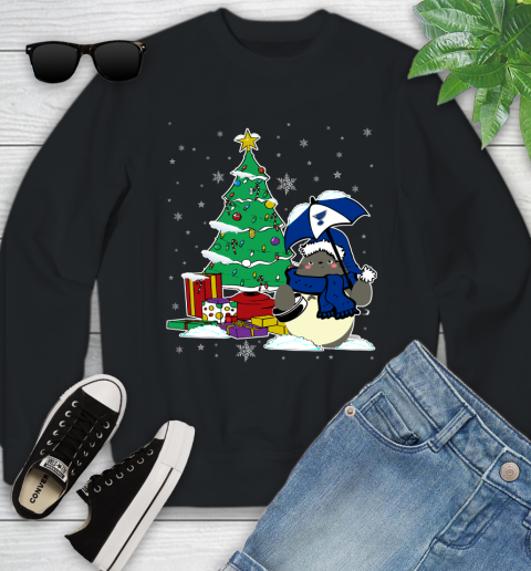 St.Louis Blues NHL Hockey Cute Tonari No Totoro Christmas Sports (1) Youth Sweatshirt
