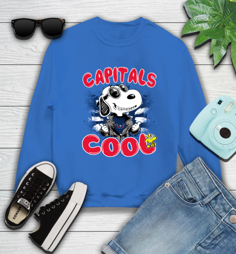 NHL Hockey Washington Capitals Cool Snoopy Shirt Sweatshirt - Image 11