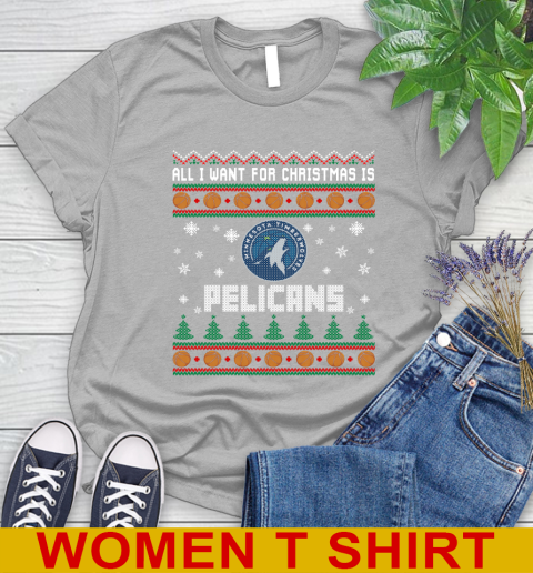 NBA Basketball All I Want For Christmas Is New Orleans Pelicans 89