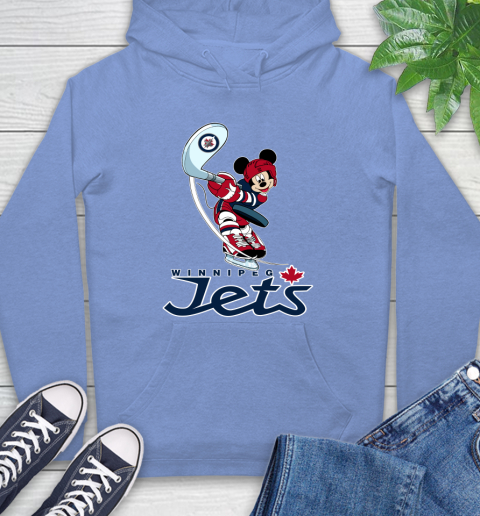 NHL Hockey Winnipeg Jets Cheerful Mickey Mouse Shirt Hoodie 12