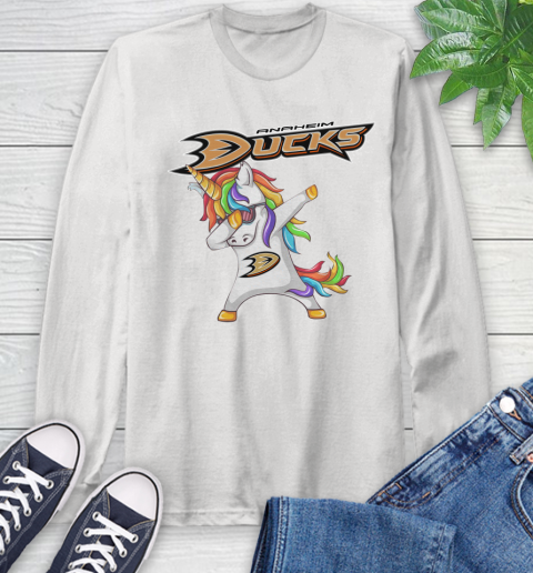 anaheim ducks long sleeve shirt