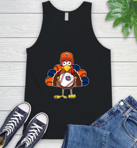 New York Mets Turkey thanksgiving Tank Top 2