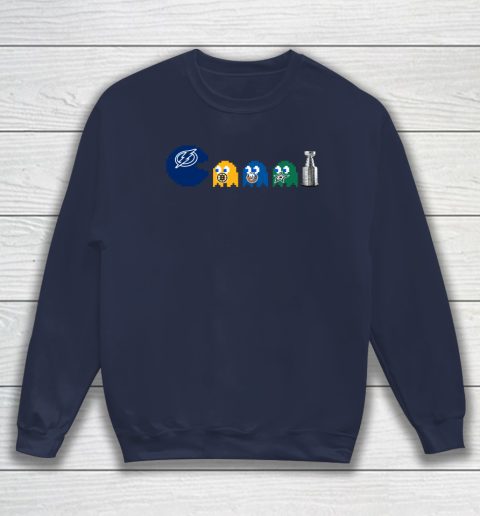 Tampa Bay Lightning x Pacman Create History For Stanley Cup Sweatshirt 3
