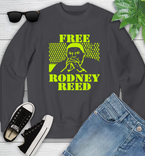 Freee rodney reed Youth Sweatshirt 6 Freee rodney reed Youth Sweatshirt - Image 6