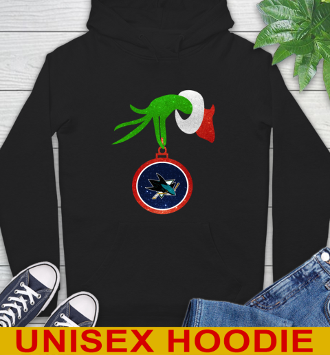 San Jose Sharks Grinch Merry Christmas NHL Hockey Hoodie 2
