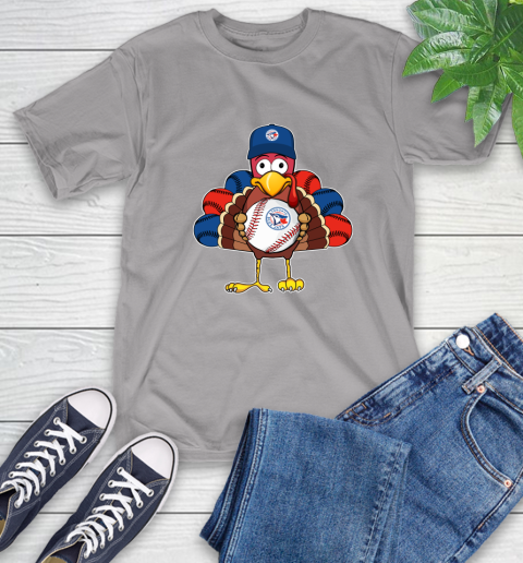 Toronto Blue Jays Turkey thanksgiving T-Shirt 6