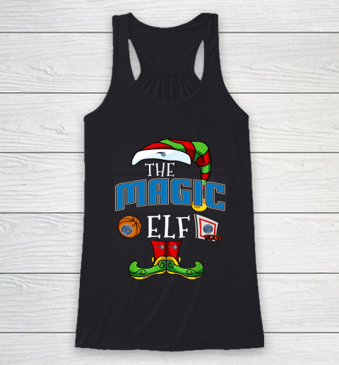 Orlando Magic Christmas ELF Funny NBA Racerback Tank