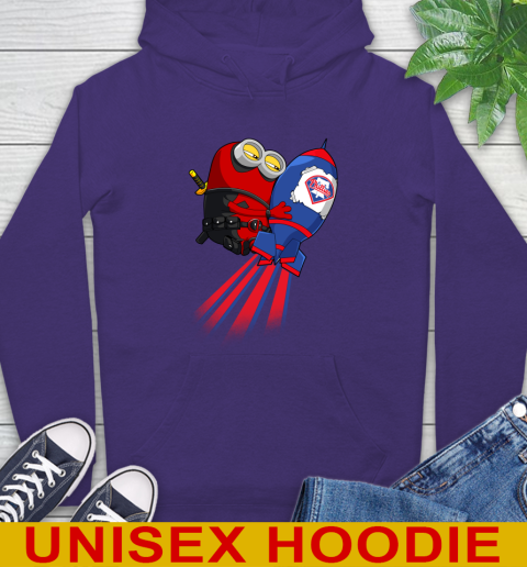 MLB Baseball Philadelphia Phillies Deadpool Minion Marvel Shirt Hoodie 5
