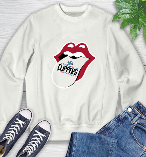 LA Clippers NBA Basketball Lips I Root For My Team Adoring Fan 25