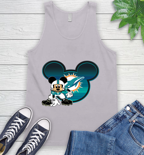 NFL Miami Dolphins Mickey Mouse Disney Football T Shirt Tank Top 4