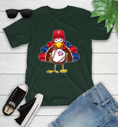 Philadelphia Phillies Turkey thanksgiving Youth T-Shirt 5